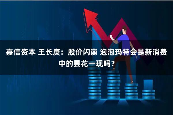 嘉信资本 王长庚：股价闪崩 泡泡玛特会是新消费中的昙花一现吗？